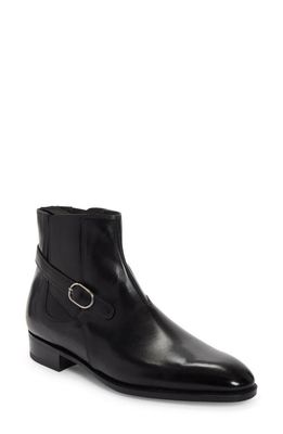 John Lobb Masons Boot in Black 