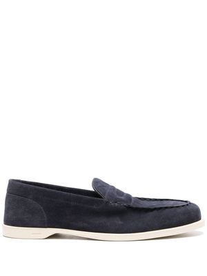 John Lobb Pace suede loafers - Blue