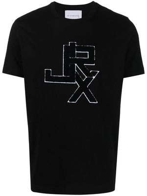 John Richmond 3D-logo cotton t-shirt - Black