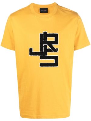 John Richmond 3D-logo cotton T-Shirt - Yellow