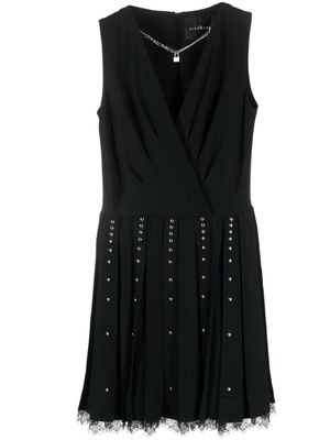 John Richmond Impat stud-embellished minidress - Black