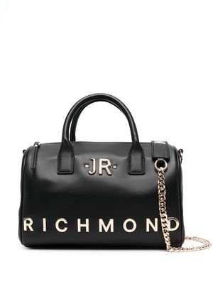 John Richmond logo-lettering tote bag - Black