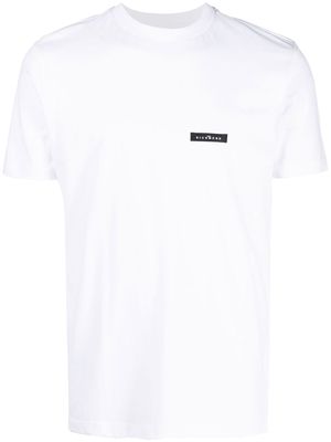John Richmond logo-patch short-sleeve T-shirt - White