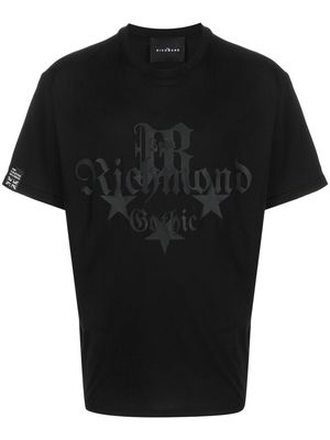 John Richmond logo-print crew neck T-shirt - Black