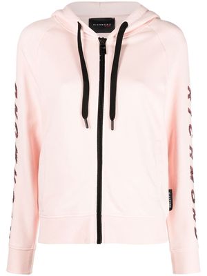 John Richmond logo sequin jacket - Pink