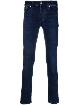 John Richmond mid-rise slim-fit jeans - Blue