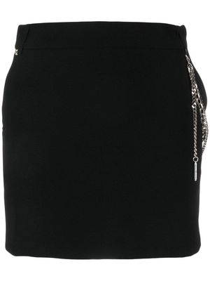 John Richmond Semas chain-detail miniskirt - Black