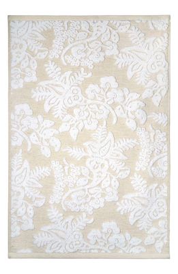 John Robshaw 'Pasak' Hand Towel in Linen/White