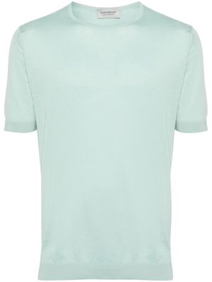 John Smedley Belden cotton T-shirt - Green