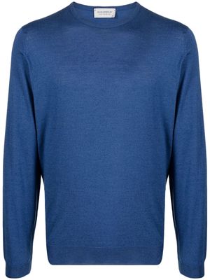 John Smedley fine-knit jumper - Blue