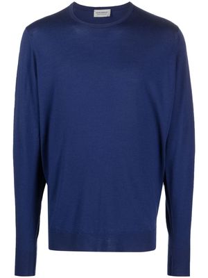 John Smedley Marcus wool jumper - Blue