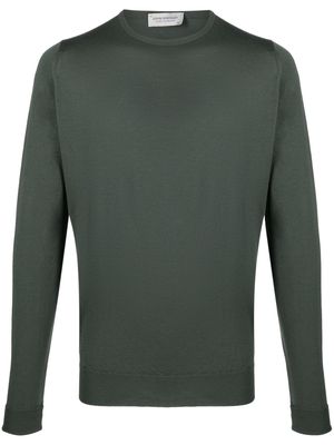 John Smedley Marcus wool jumper - Green