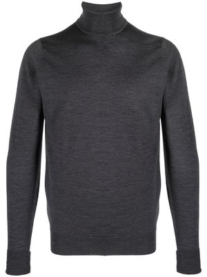 John Smedley Richards roll-neck wool jumper - Grey