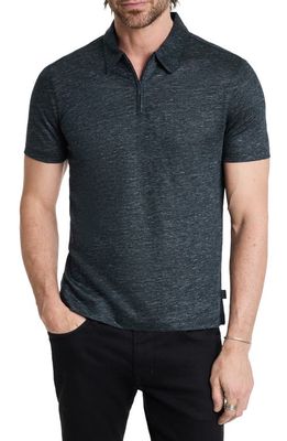 John Varvatos Casillas Regular Fit Polo in Midnight