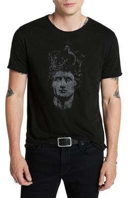 John Varvatos Hail Hail Graphic T-Shirt in Black