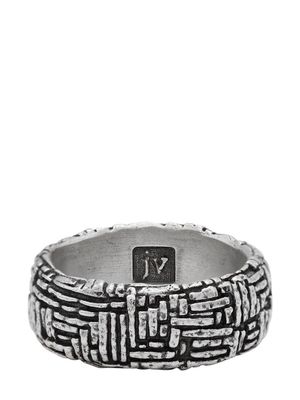 John Varvatos Woven sterling-silver ring