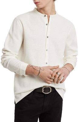 John Varvatos Yancey Regular Fit Button-Up Shirt in White