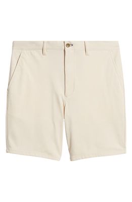 johnnie-O Jupiter Cotton Blend Chino Shorts in Stone