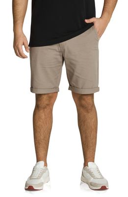 Johnny Bigg Charlie Cotton Stretch Canvas Shorts in Brindle