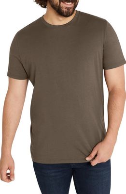Johnny Bigg Essential Solid T-Shirt in Chocolate