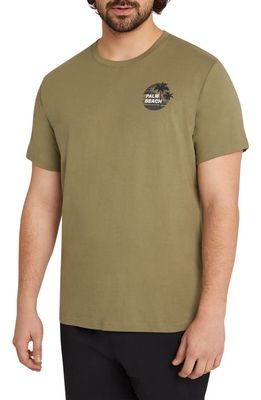 Johnny Bigg Palm Beach Graphic T-Shirt in Green