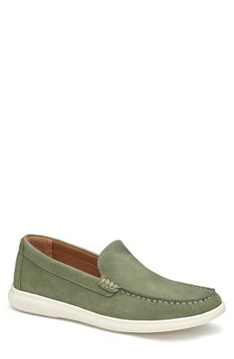 Johnston & Murphy Brannon Venetian Loafer in Green