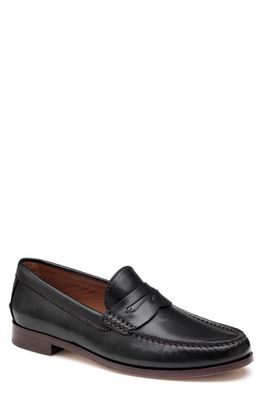 JOHNSTON & MURPHY COLLECTION Baldwin Penny Loafer in Black 