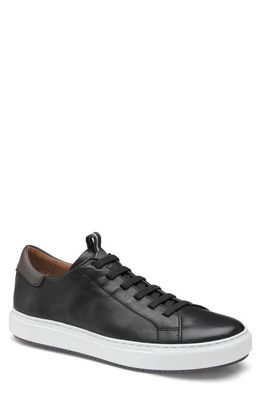 JOHNSTON & MURPHY COLLECTION Johnston & Murphy Anson Lace to Toe Sneaker in Black 