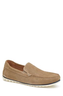 Johnston & Murphy Cort Driving Shoe in Beige