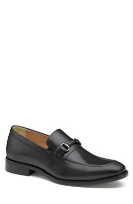 Johnston & Murphy Lewis Bit Loafer in Black