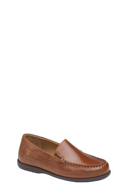 Johnston & Murphy Locklin Venetian Loafer in Tan Full Grain