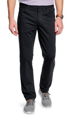 Johnston & Murphy XC4® Five-Pocket Performance Golf Pants in Black