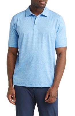 Johnston & Murphy XC4® Solid Performance Golf Polo in Bright Blue