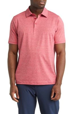 Johnston & Murphy XC4® Solid Performance Golf Polo in Red