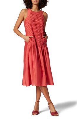 Joie Kat Sleeveless Dress in Spiced Coral