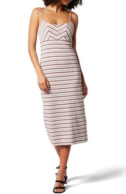 Joie Laurel Stripe Dress in Gray Lilac Multi
