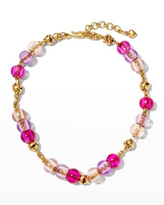Jolly Necklace, Multi-Pink
