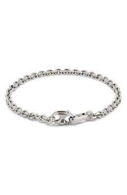 Jonas Studio Burnham Chain Link Bracelet in Silver