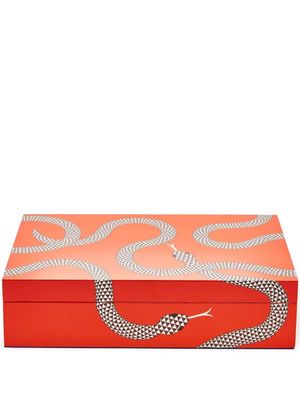 Jonathan Adler large Eden lacquered box - Orange