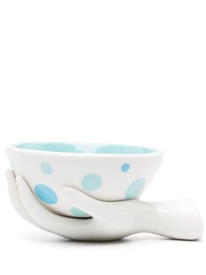 Jonathan Adler L'Pop Eve porcelain accent bowl - White