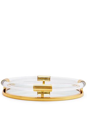 Jonathan Adler Round Jacques tray - Gold