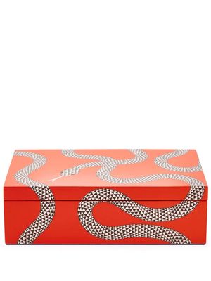 Jonathan Adler Small Eden lacquered box - Orange