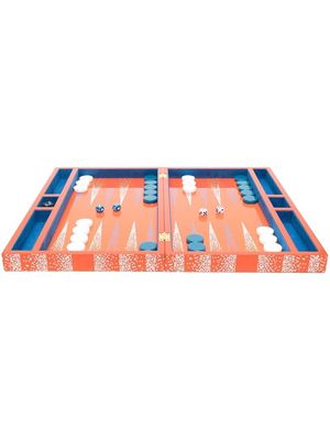 Jonathan Adler Vapor backgammon set - Orange