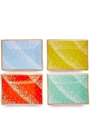 Jonathan Adler Vapor Petite set of four trays - Gold