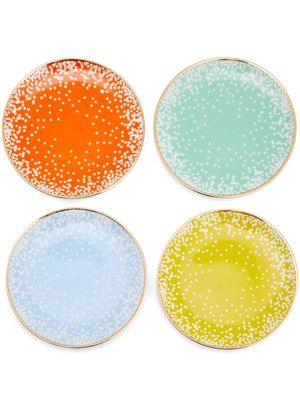 Jonathan Adler Vapor set-of-four coasters - Orange