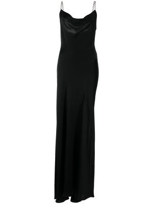Jonathan Simkhai cowl-neck sleeveless gown - Black