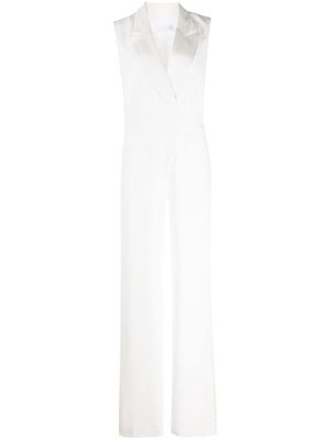 Jonathan Simkhai Crepe tailored jumpsuit - WHITE