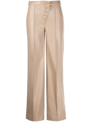 Jonathan Simkhai four-pocket buttoned straight trousers - NUTMEG