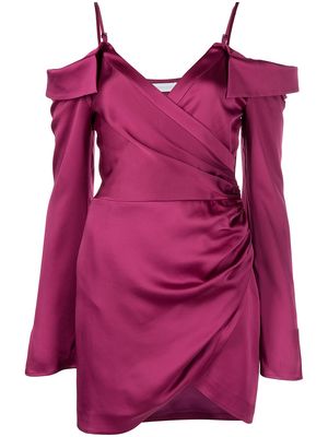 Jonathan Simkhai ruched-detail off-shoulder dress - Pink