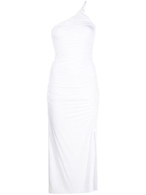 Jonathan Simkhai Standard one-shoulder mid-length dress - White